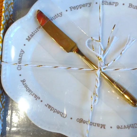 Cheese Plate Hostess Set - Picture 3 of 5